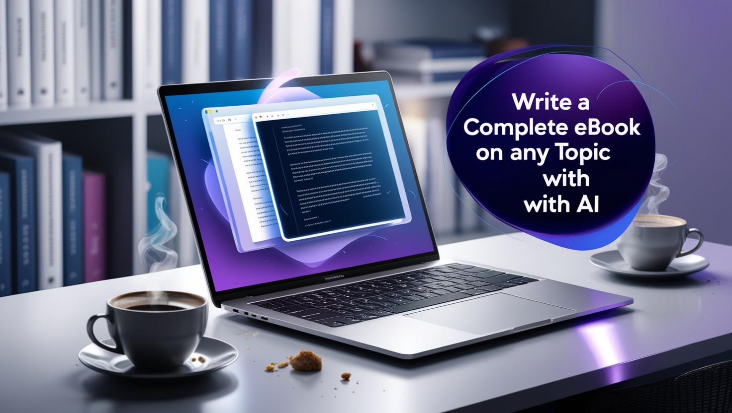 Write a Complete eBook on Any Topic with AI